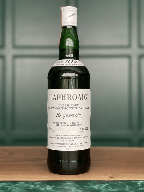 Laphroig 10 year old 1980s bottling