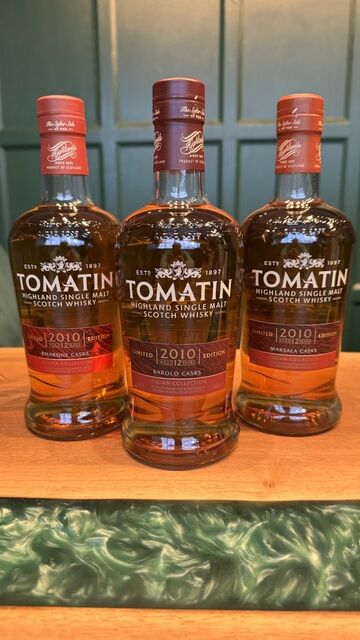 Tomatin 12 Year Old 2010 Italian Collection - Barolo Cask Whisky