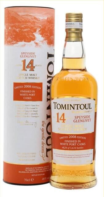 Tomintoul 14 year old Finished in White Port Casks